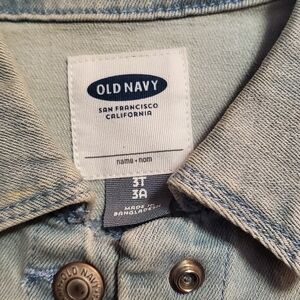 Old Navy Sky Blue Denim Shirt